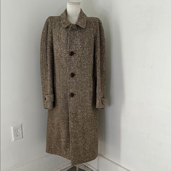 1950s Menswear WaterMill Tweed Coat - Picture 1 of 8
